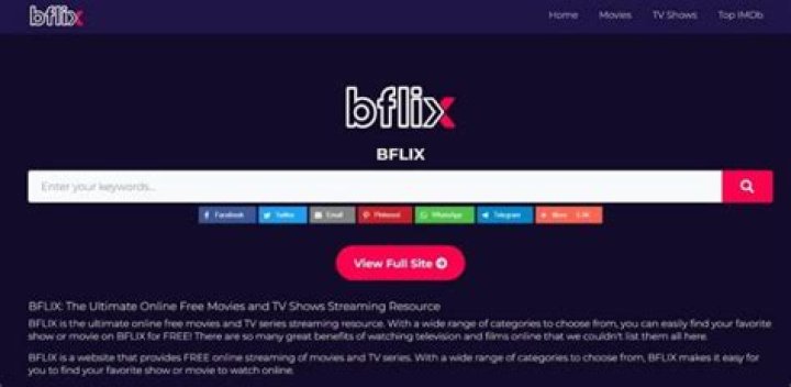 bflix: Watch Free Movies and TV Shows Online